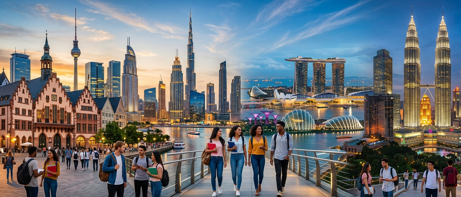 Your World-Class Education Begins Beyond India's Borders