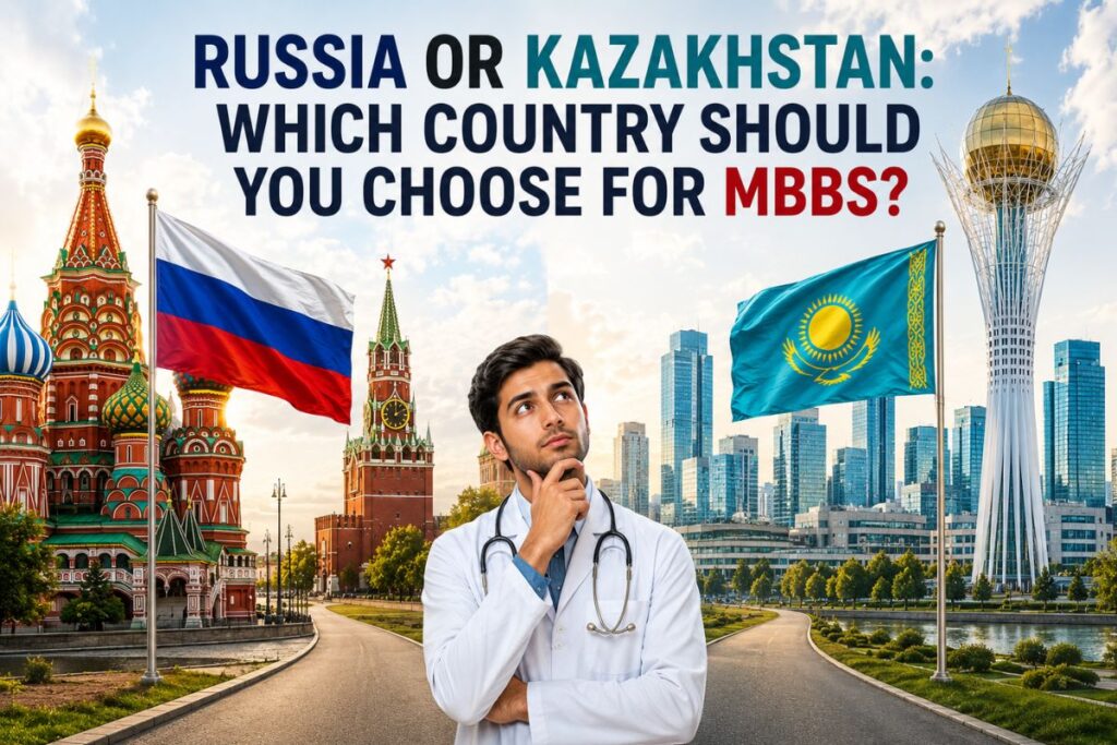 Russia or Kazakhstan MBBS: Which Country Should You Choose for MBBS?