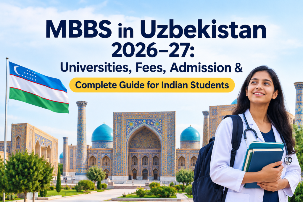 MBBS in Uzbekistan 2026–27: Universities, Fees, Admission & Complete Guide for Indian Students